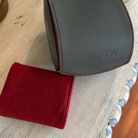 David SW Gray hard watch case jewelry case - Picture 1 of 5